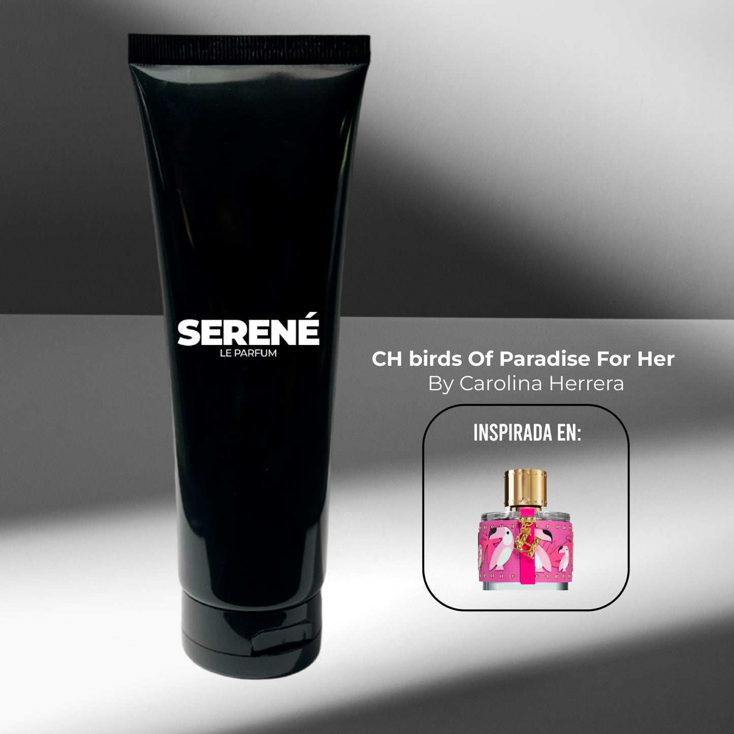Crema Hidratante Serené C204 Inspirada en CH Birds Of Paradise For Her By Carolina Herrera