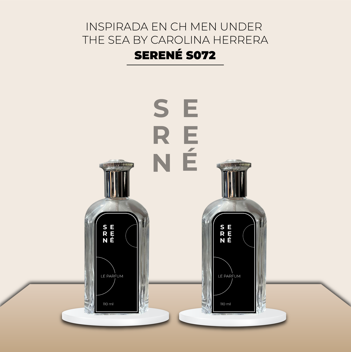 Serené Le Parfum S072 - Inspirada en CH Men Under The Sea por Carolina Herrera