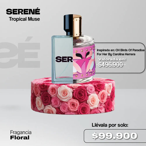 Serené S204 Inspirada en CH Birds Of Paradise For Her By Carolina Herrera