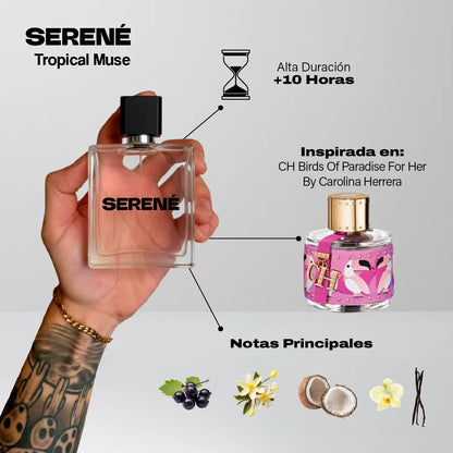 Serené S204 Inspirada en CH Birds Of Paradise For Her By Carolina Herrera