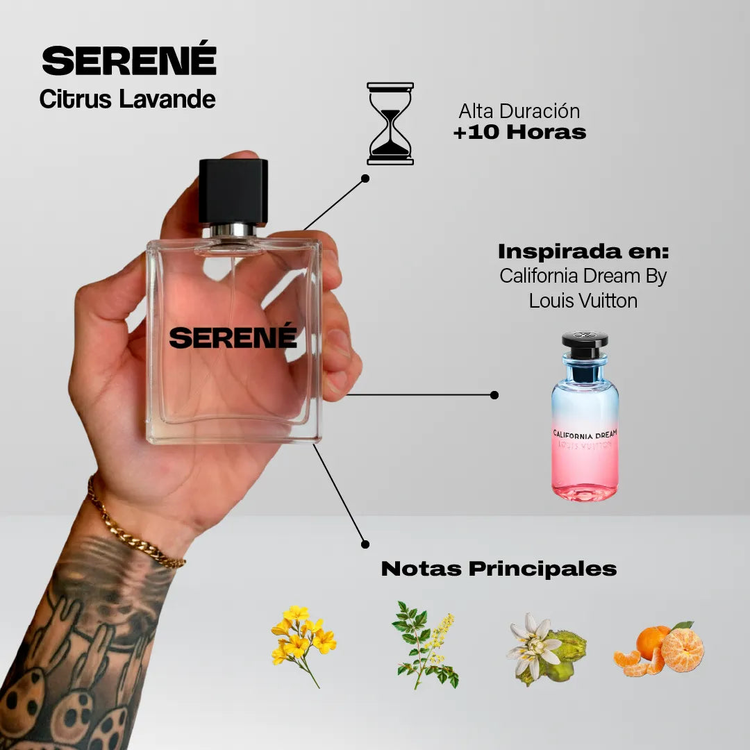 Serené Le Parfum S859 Inspirada en: California Dream By Louis Vuitton