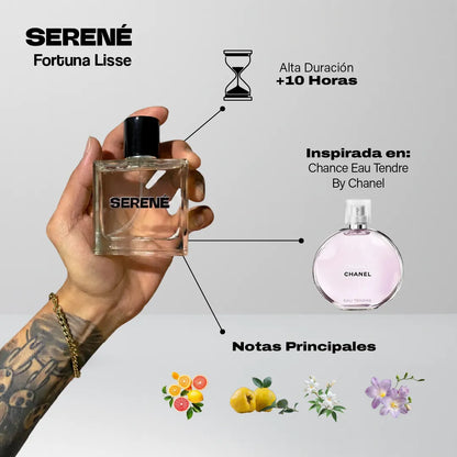 Serené Le Parfum S222 Inspirada en Chance Eau Tendre By Chanel (Kit 50 ML)