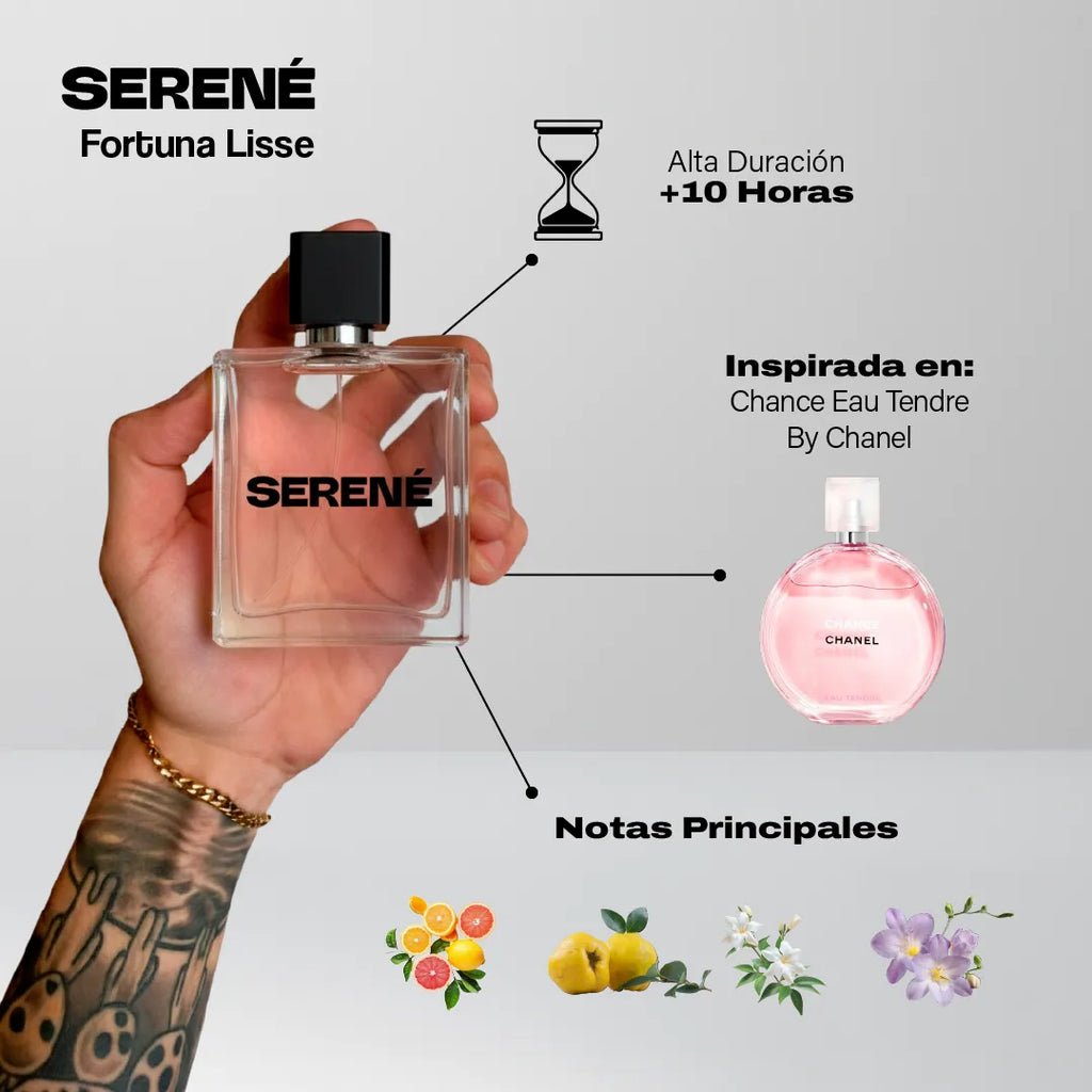 Serené Le Parfum S222 Inspirada en Chance Eau Tendre By Chanel — vista 2