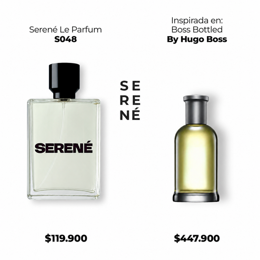 Serené Le Parfum S048 - Inspirada Boss Bottled por Hugo Boss