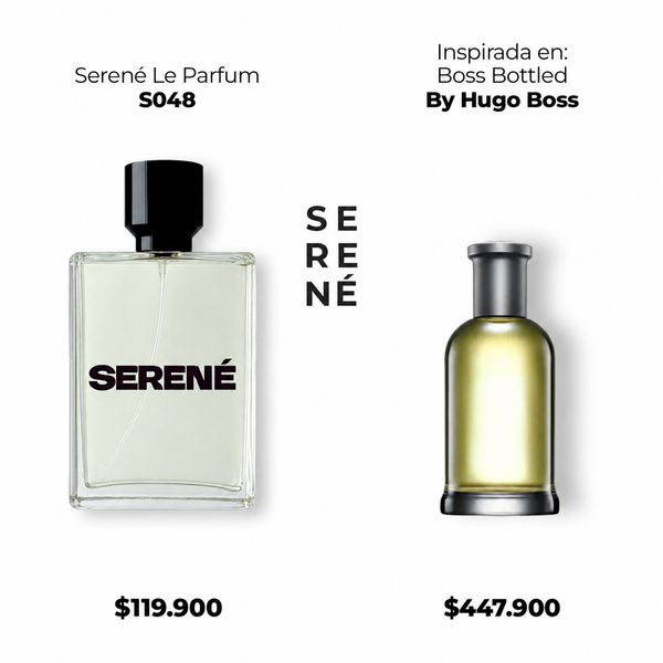 Serené Le Parfum S048 - Inspirada Boss Bottled por Hugo Boss
