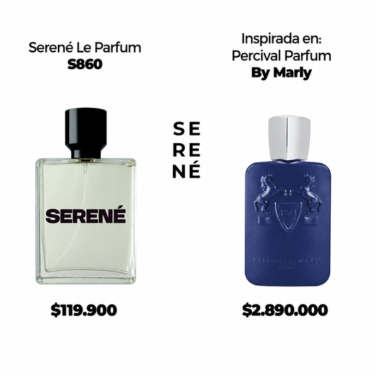 Serené Le Parfum S860 Inspirada en Percival Parfum By Marly