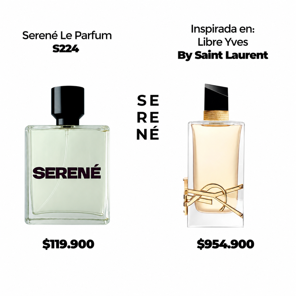 Serené Le Parfum S224 Inspirada en Libre Yves By Saint Laurent — vista 1