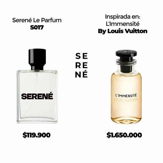 Serené Le Parfum S017 Inspirada en L´immensite By Louis Vuitton