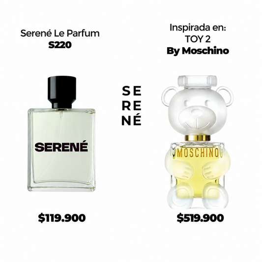 Serené Le Parfum S220 Inspirada en TOY 2 By Moschino