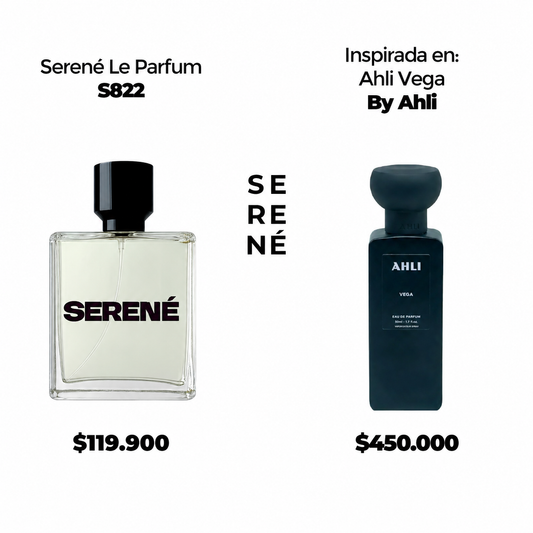 Serené Le Parfum S822 Inspirada en Vega By Ahli