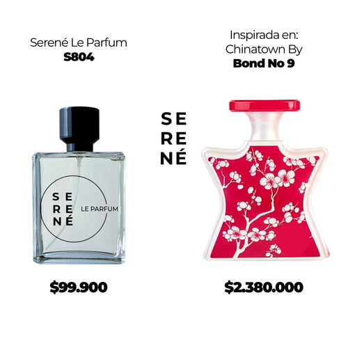 Serené S804 Inspirada en Chinatown By Bleecker Street (Kit 50 ML)