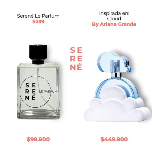 Serene Le Parfum S239 Inspirada en Cloud By Ariana Grande (Kit 50 ml)