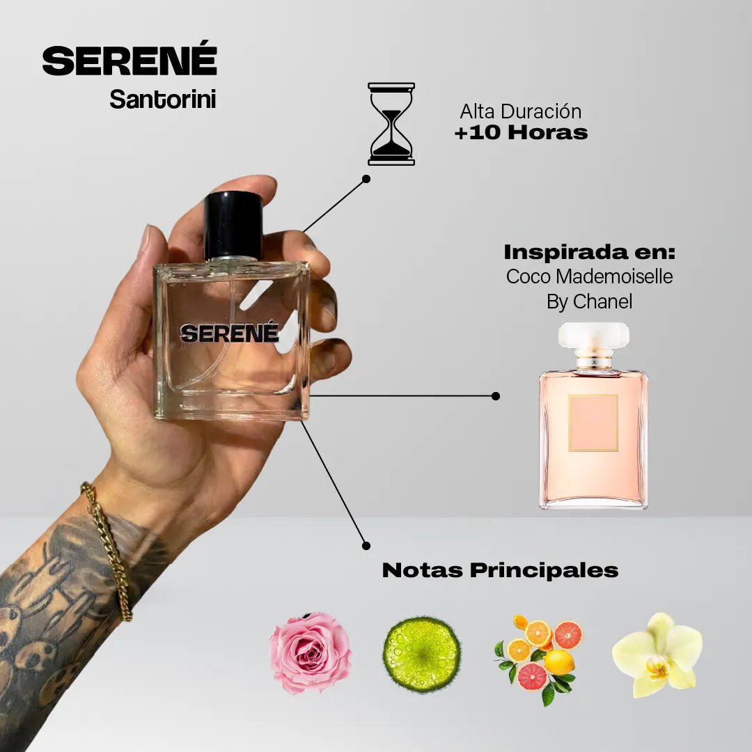Serené Le Parfum S230 - Inspirada en Coco Mademoiselle por Chanel (Kit 50 ml)