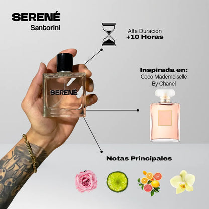 Serené Le Parfum S230 - Inspirada en Coco Mademoiselle por Chanel (Kit 50 ml)