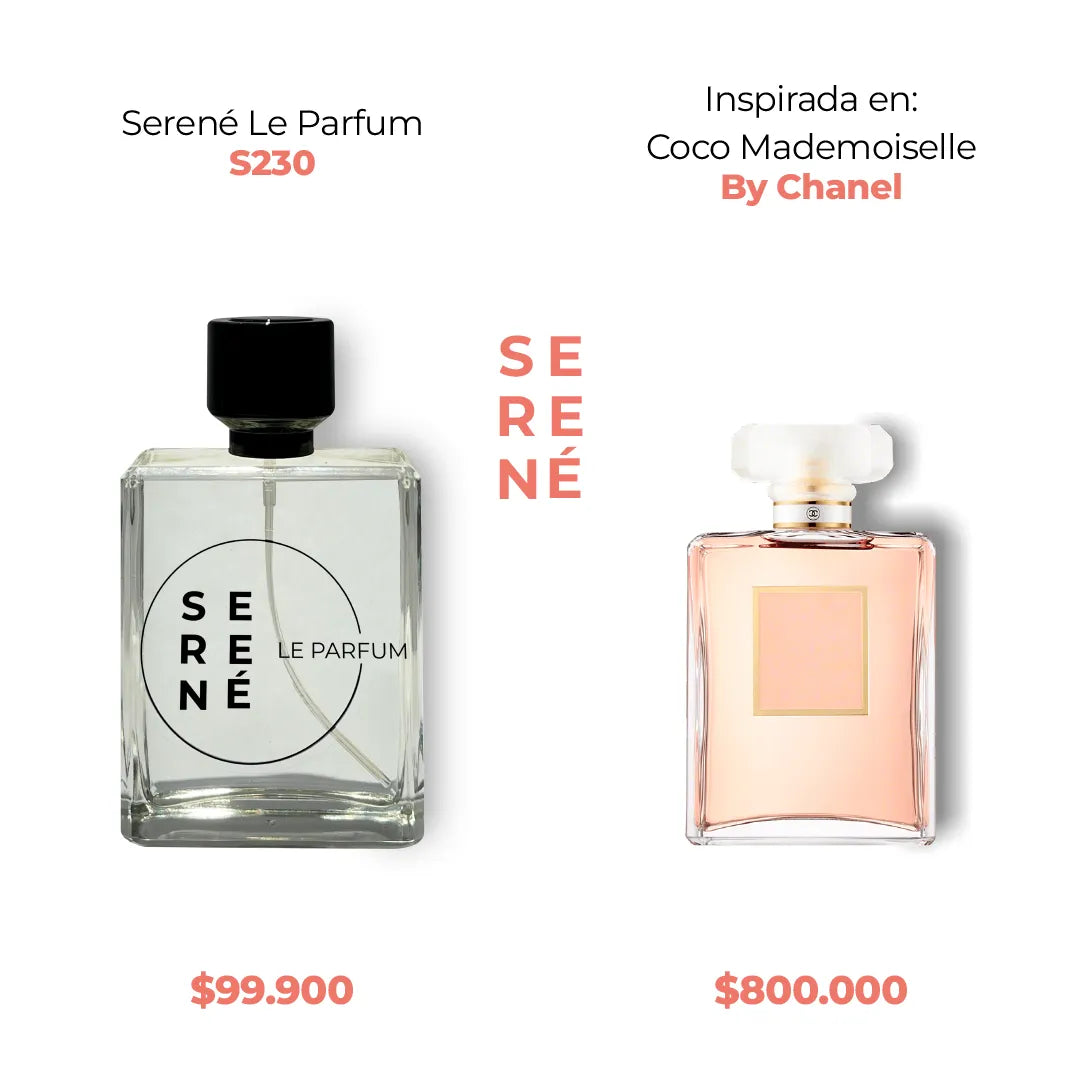 Serené Le Parfum S230 - Inspirada en Coco Mademoiselle por Chanel