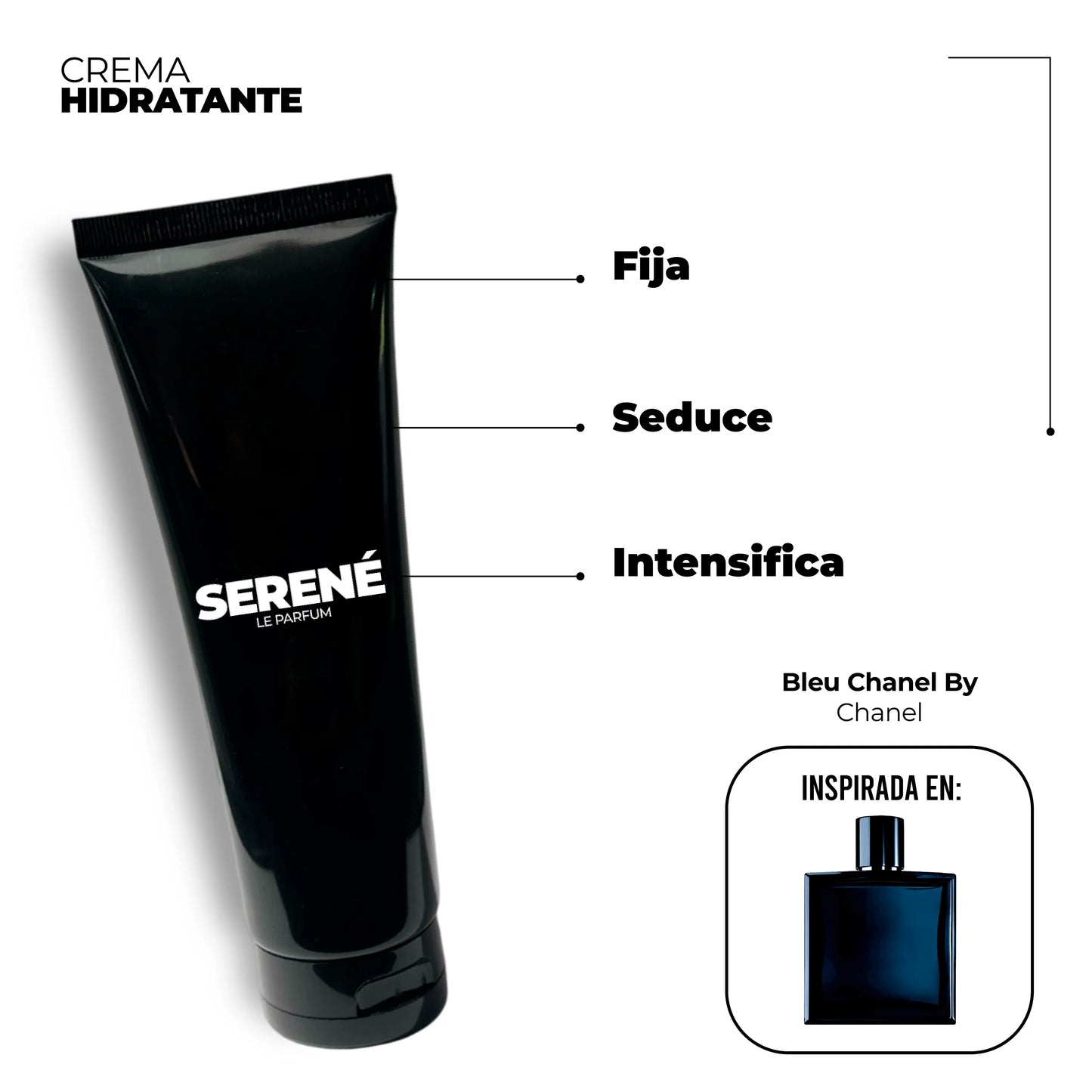 Crema Hidratante Serené C031 Inspirada en Bleu Chanel By Chanel