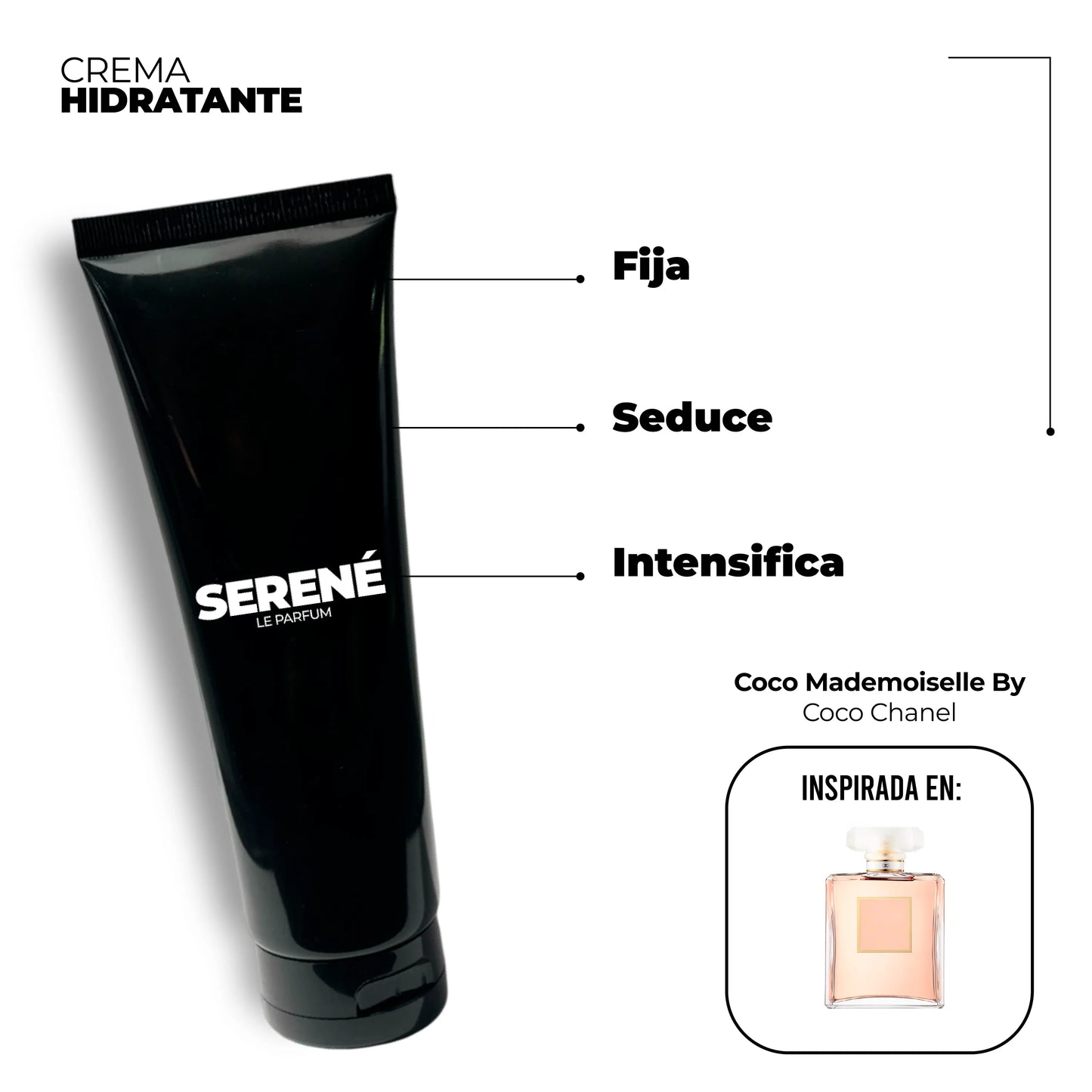 Crema Hidratante Serené C230 Inspirada en Coco Mademoiselle By Coco Chanel