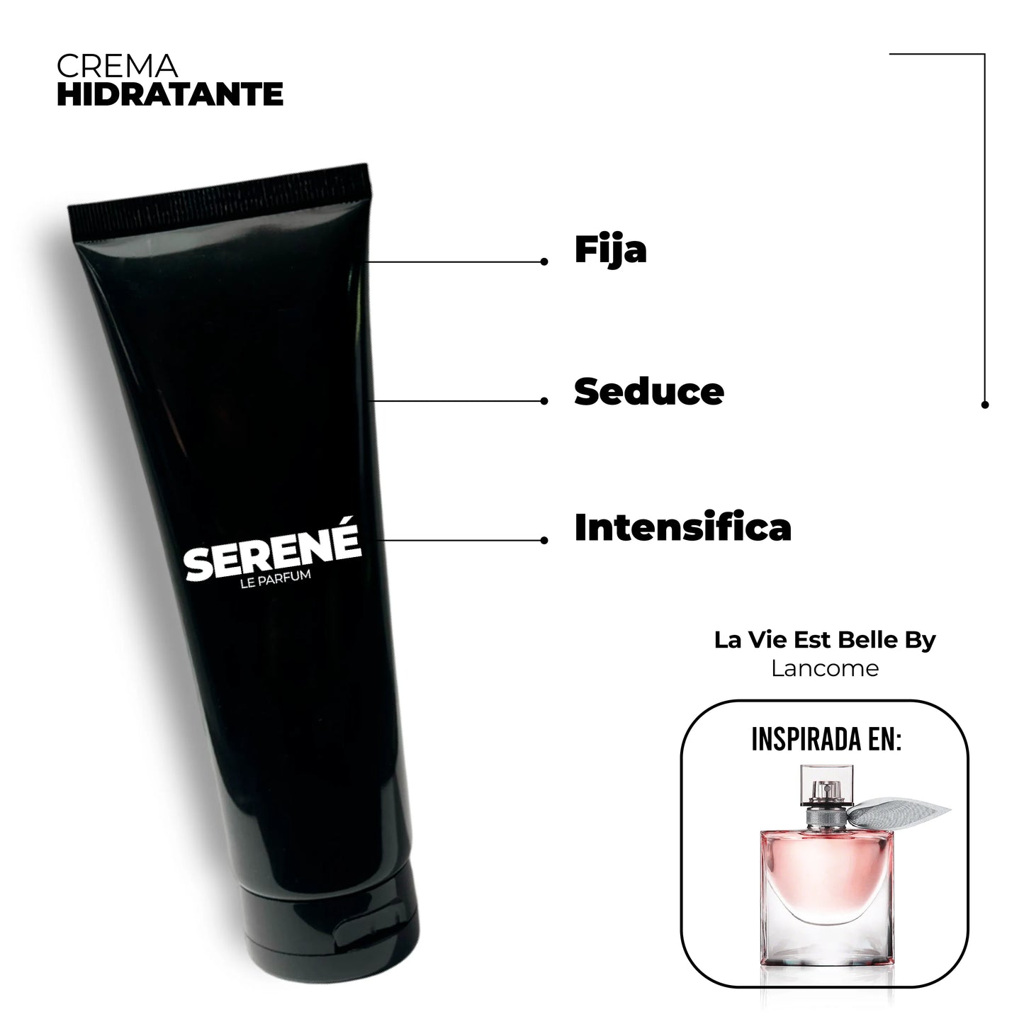 Crema Hidratante Serené C233 Inspirada en La Vie Est Belle By Lancome