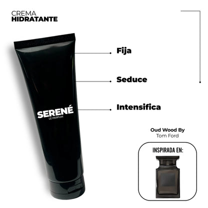 Crema Hidratante Serené C832 Inspirada en Oud Wood By Tom Ford