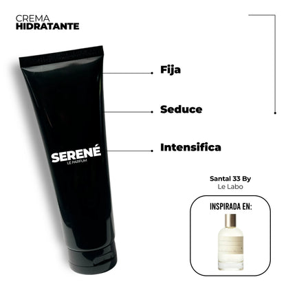 Crema Hidratante Serené C841 Inspirada en Santal 33 By Le Labo
