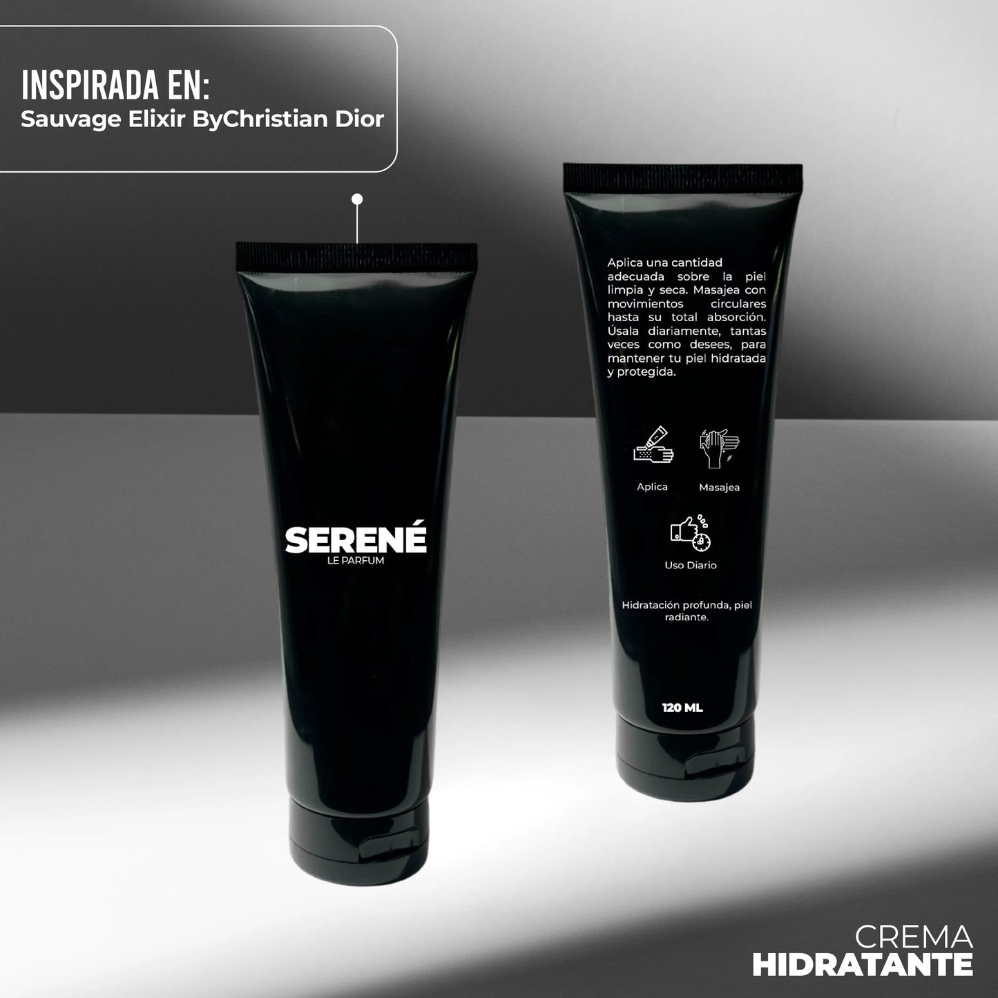 Crema Hidratante Serené C030 Inspirada en Sauvage Elixir By Christian Dior