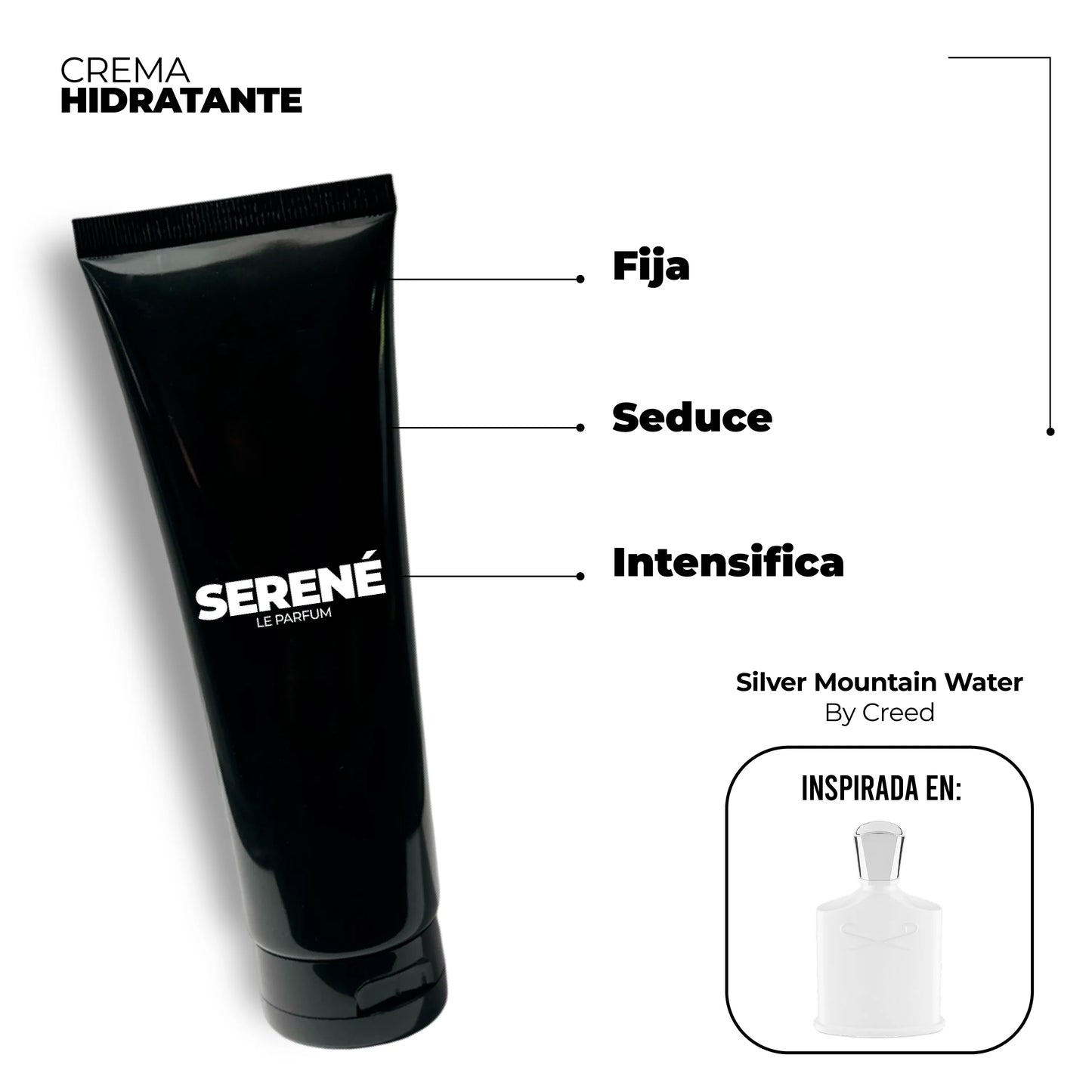 Crema Hidratante Serené C032 Inspirada en Silver Mountain Water By Creed