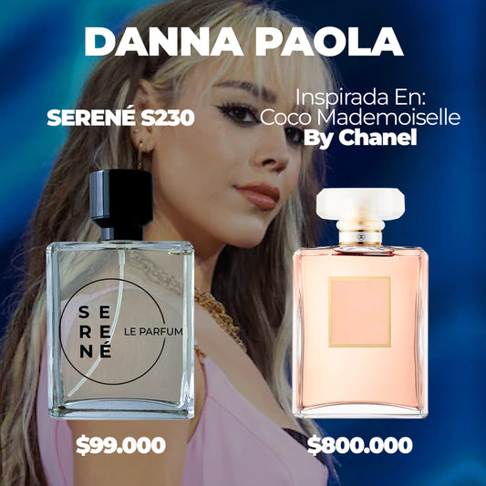 Serené Le Parfum S230 - Inspirada en Coco Mademoiselle por Chanel (Danna Paola)