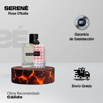 Serené Le Parfum S240 Inspirada Valentino Donna Born In Roma By Valentino (Kit 50 ml)