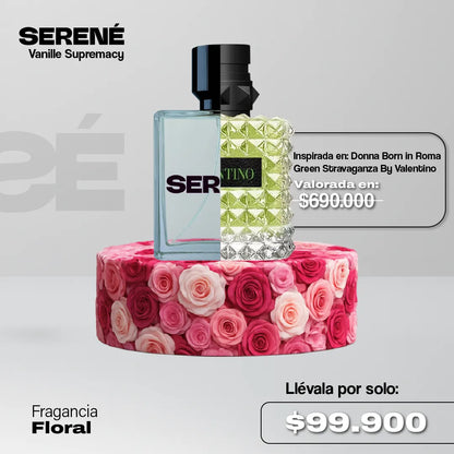 Serené Vanille Supremacy Inspirado en Donna Born in Roma Green Stravaganza By Valentino