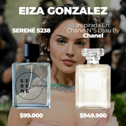 Serené S238 Inspirada en No. 5 L’Eau By Chanel (Eliza Gonzalez)
