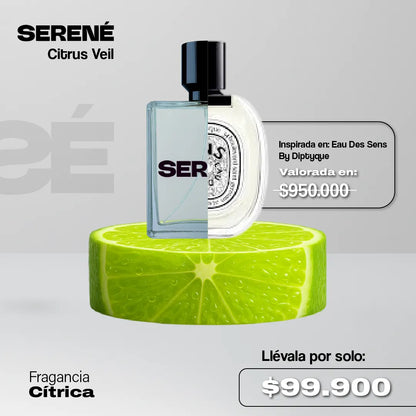 Serené Le Parfum S858 Inspirado en: Eau Des Sens By Diptyque