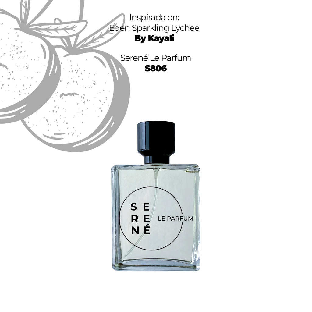 Serené S806 Inspirada en Eden Sparkling Lycheе By Kayali (Kit 50 ML) — vista 3