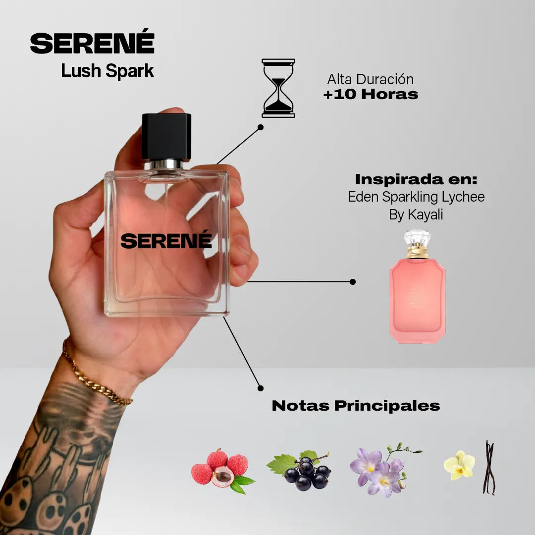 Serené S806 Inspirada en Eden Sparkling Lycheе By Kayali