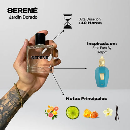 Serené Le Parfum S090 Inspirado en Erba Pura By Xerjoff (Kit 50 ml)