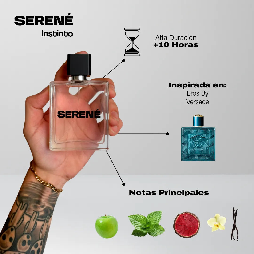Serené Le Parfum S079 - Inspirada en Eros por Versace