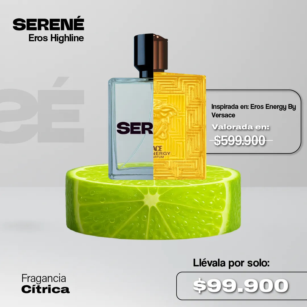Serené Le Parfum S098 Inspirada en Eros Energy By Versace