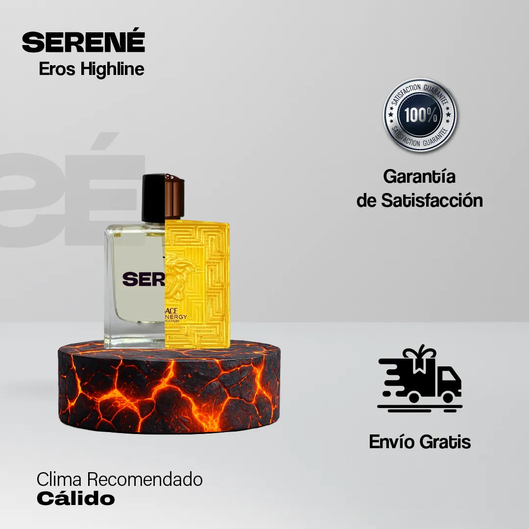 Serené Le Parfum S098 Inspirada en Eros Energy By Versace (Kit 50 ML)