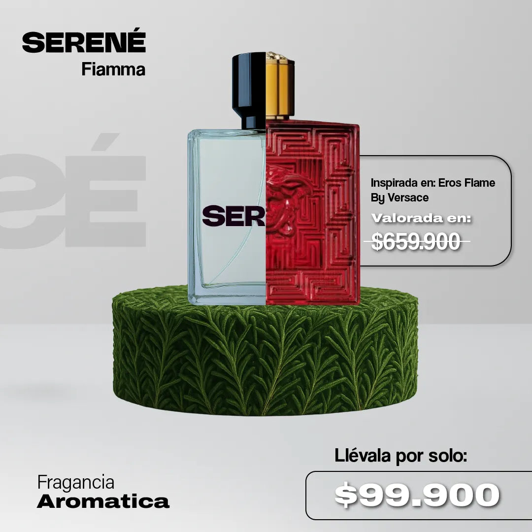 Serené Le Parfum S080 - Inspirada en Eros Flame por Versace