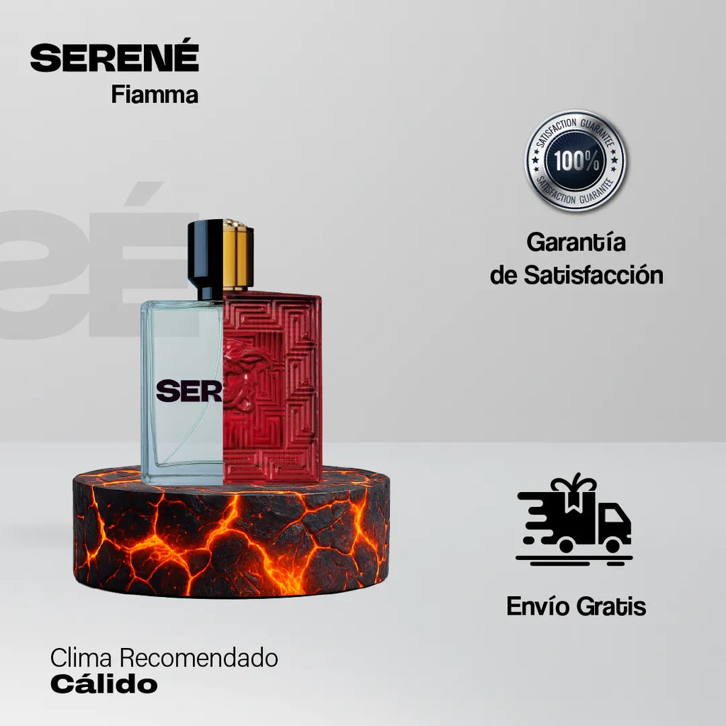 Serené Le Parfum S080 - Inspirada en Eros Flame por Versace — vista 4