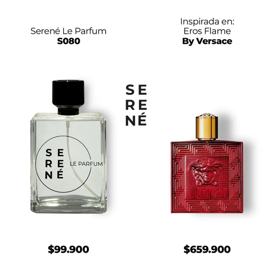 Serené Le Parfum S080 - Inspirada en Eros Flame por Versace