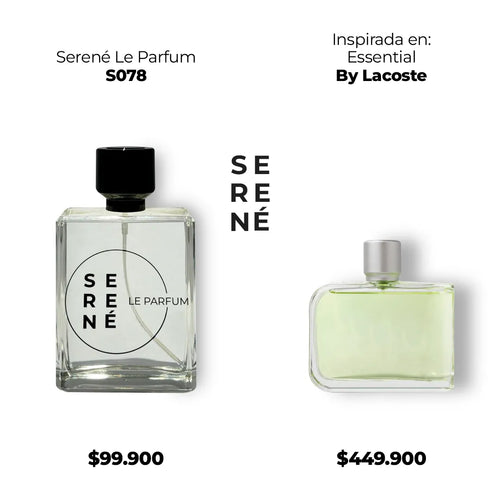 Serené Le Parfum S078 - Inspirada en Essential por Lacoste