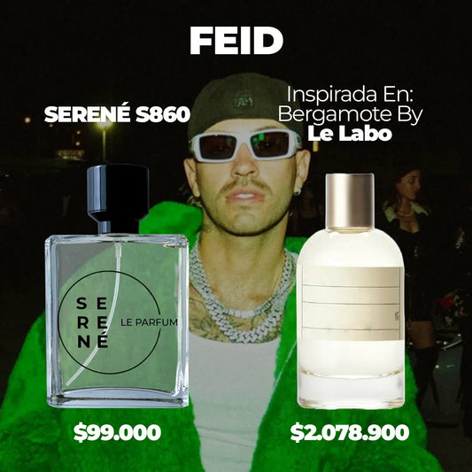 Serené S860 Inspirada en Bergamote By Le Labo (Feid)