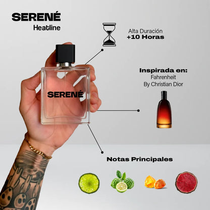 Serené Le Parfum S081- Inspirada en Fahrenheit por Christian Dior