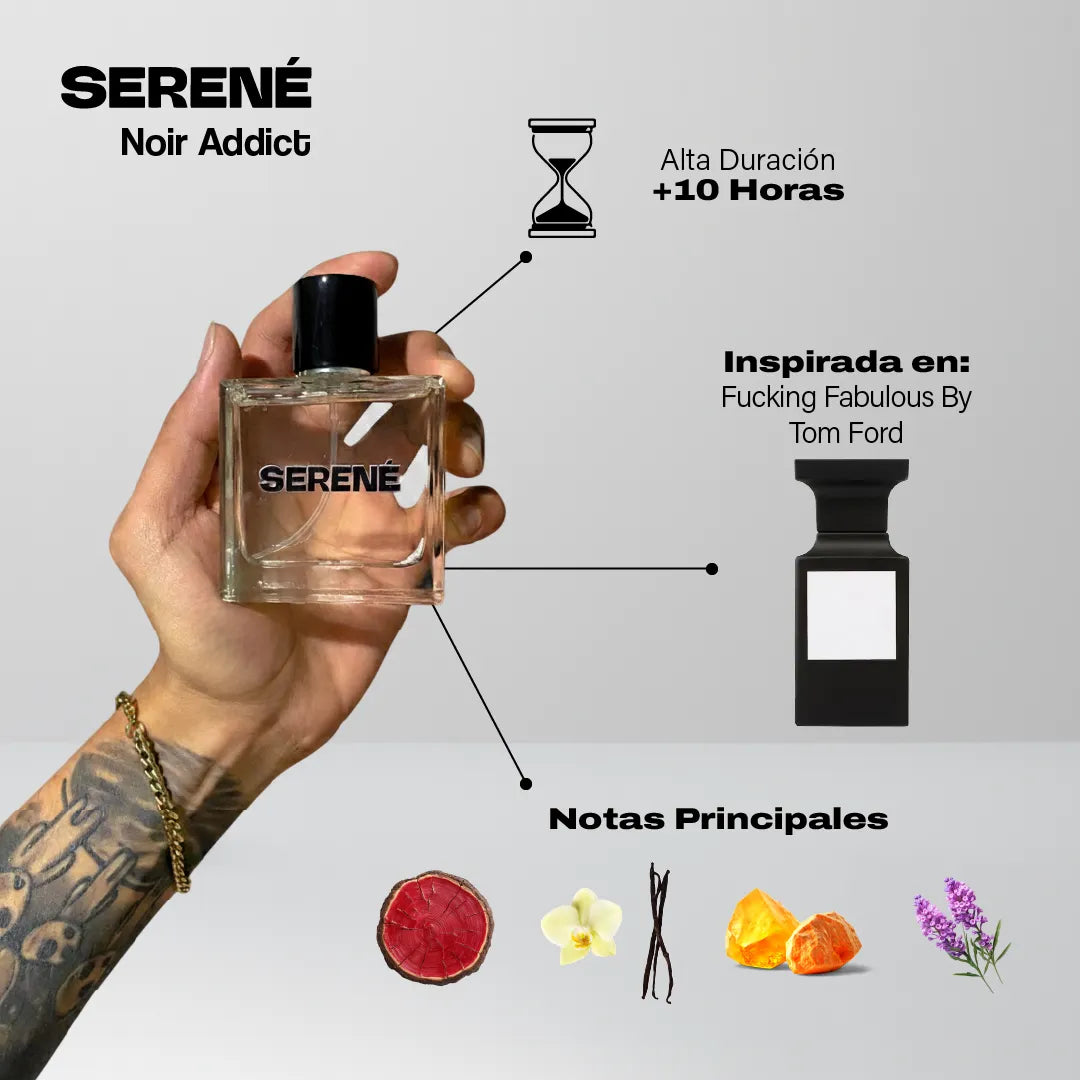 Serené S837 Inspirada en Fucking Fabulous By Tom Ford (Kit 50 ML)