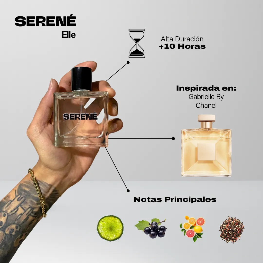 Serené S236 Inspirada en Gabrielle By Chanel (Kit 50 ml)