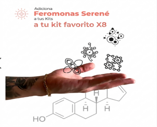 Feromonas X8 kit favorito UNICAMENTE PARA KIT DE 30 ML