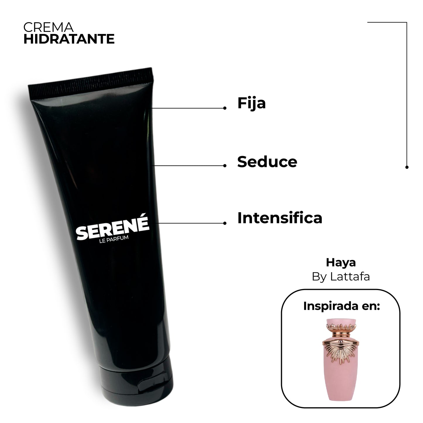 Crema Hidratante Serené C202 Inspirada en Haya By Lattafa