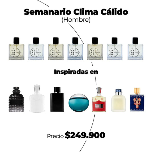 Semanario Clima Cálido (Hombre)