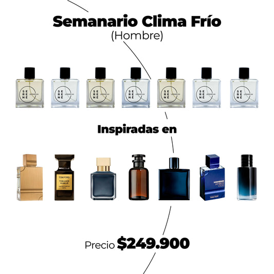 Semanario Clima Frío (Hombre)