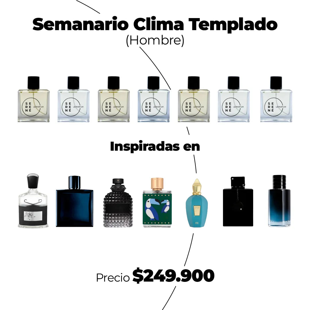 Semanario Clima Templado (Hombre)